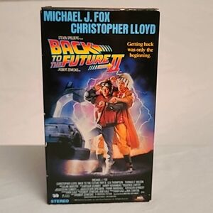 Back to the Future Part 2 VHS